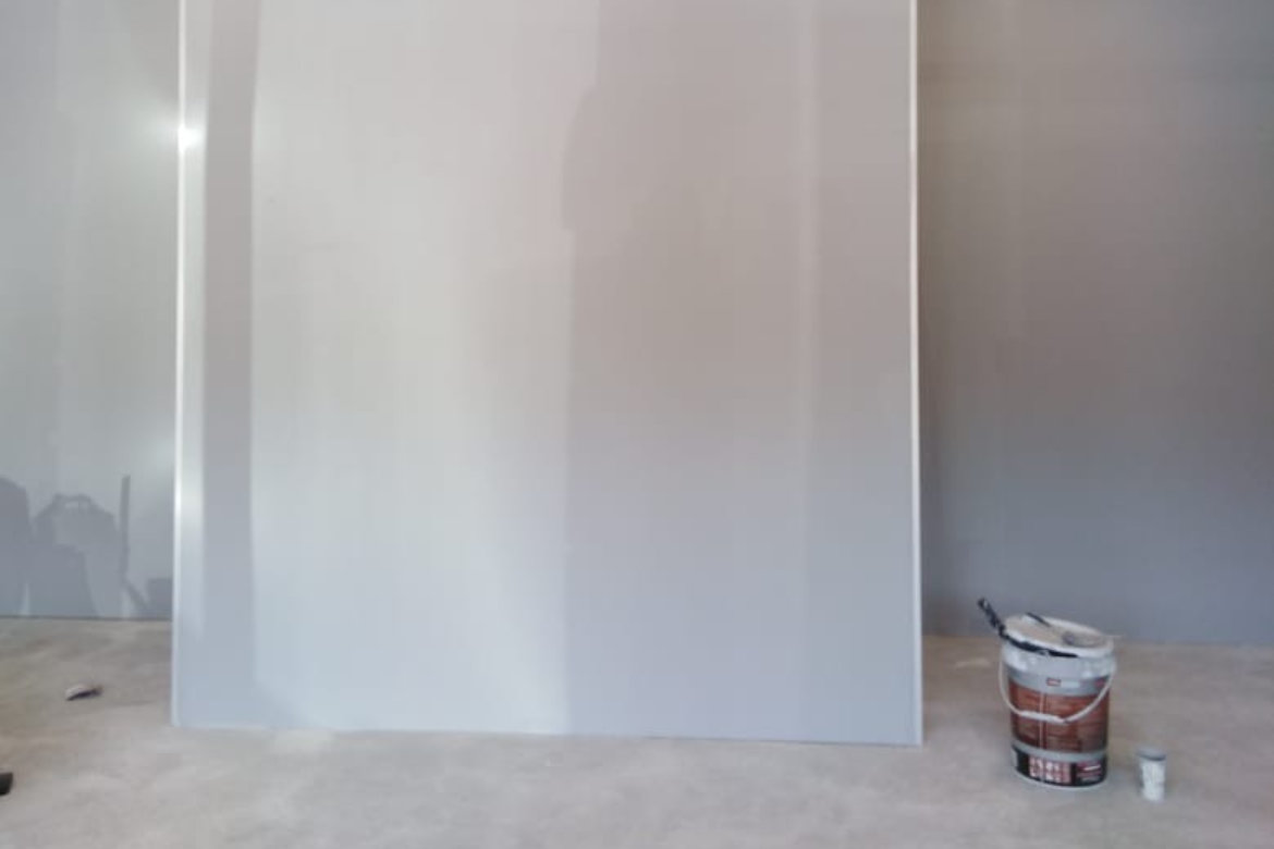 Office renovation underway